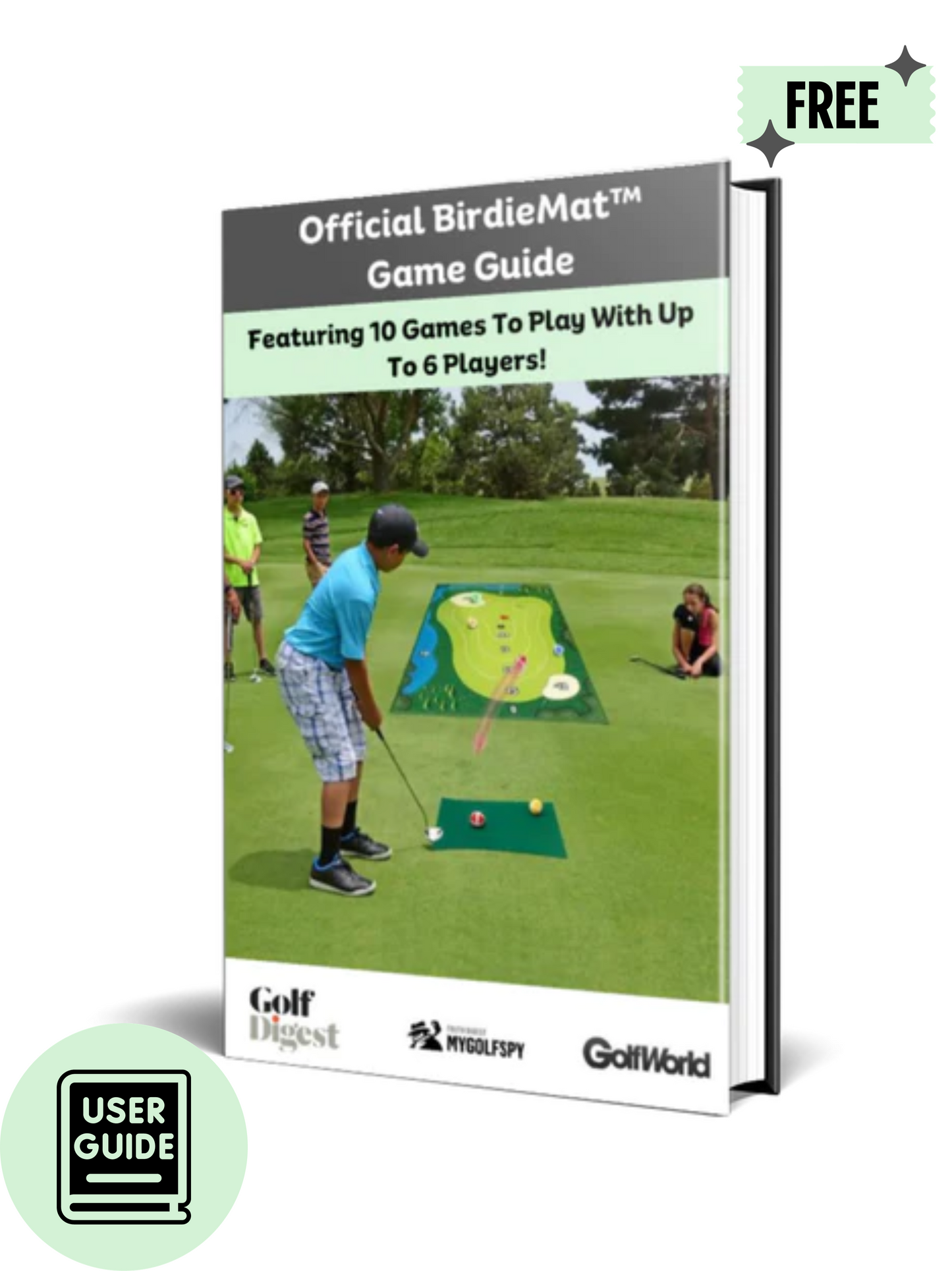 BirdieMat™ - Ultimate Sticky Golf Game!