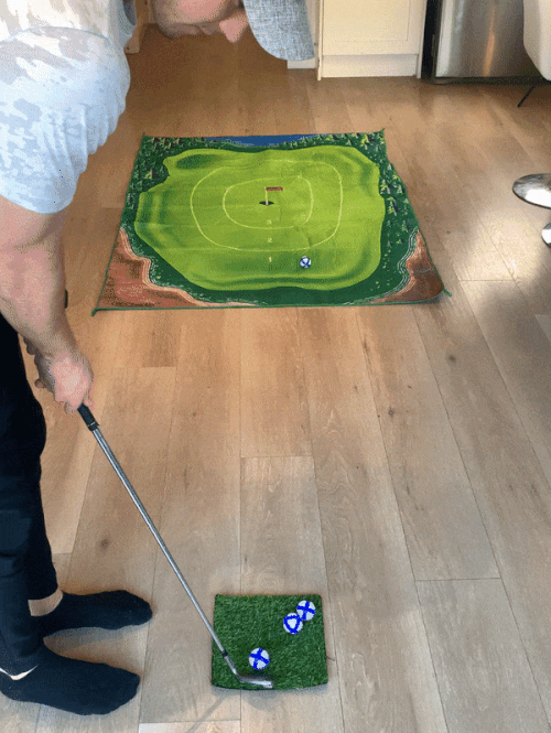 BirdieMat™ - Ultimate Sticky Golf Game!